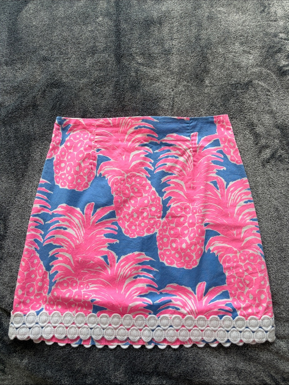 Lilly Pulitzer Women’s Pink Pineapple Print Skirt